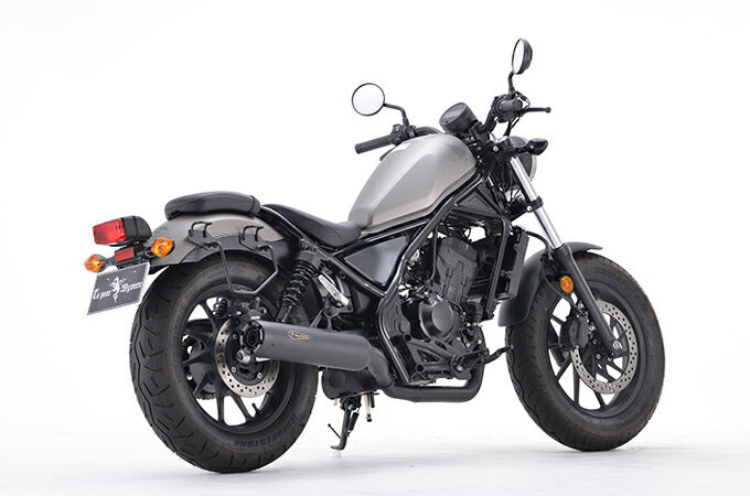 ワイバンクラシック エキゾーストパイプ ブラックエディション 50φ Rebel250 レブル250 極太 マフラー