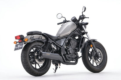 ワイバンクラシック エキゾーストパイプ ブラックエディション 50φ Rebel250 レブル250 極太 マフラー