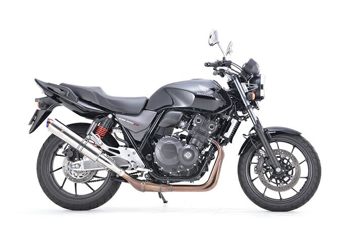 Wyvern Classic Slip-on Exhaust Titanium Polish CB400SF/SB Lightweight Silencer