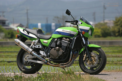 ワイバン フルエキゾースト マフラー シングル カーボン ZRX1200/R サイレンサー