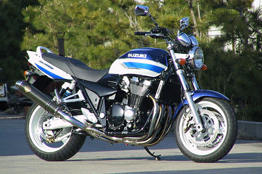 ワイバン フルエキゾースト マフラー シングル カーボン GSX1400 サイレンサー