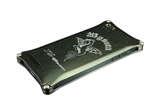 Wyvern Smartphone Case for iPhone 5/iPhone 5s/iPhone SE Platinum Black