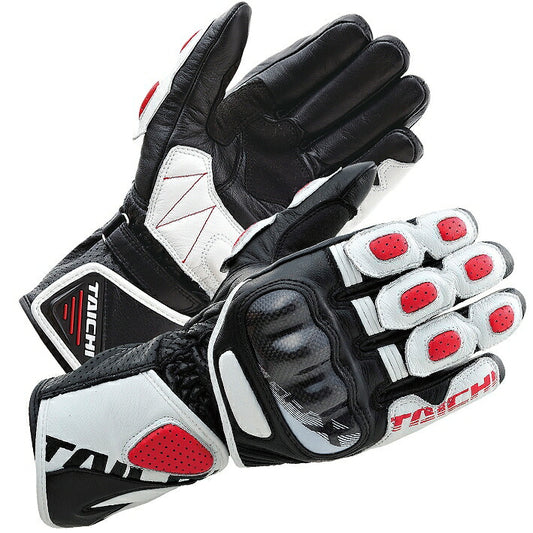 NXT053 GP-X レーシンググローブ ホワイト/レッド Sサイズ