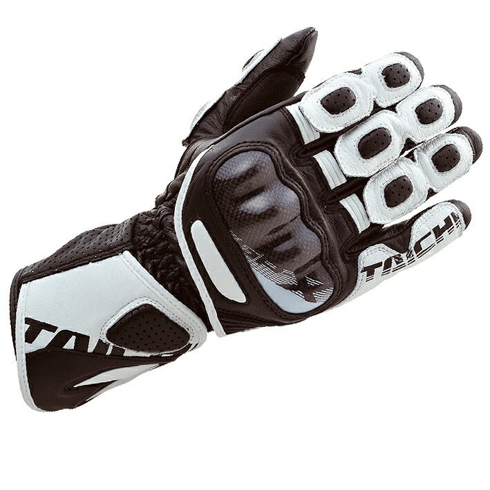 NXT053 GP-X Racing Gloves White/Black S size