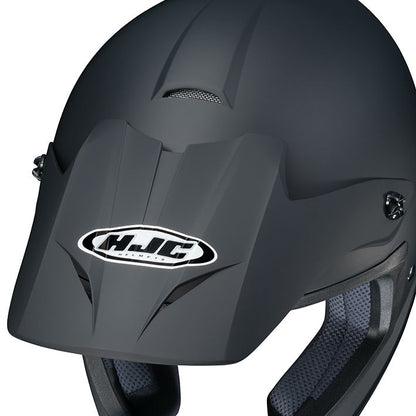 HJH102 CS-MXIIソリッド フルフェイスヘルメット セミフラットブラック Sサイズ