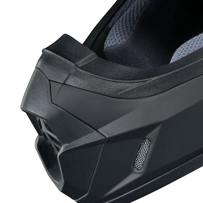 HJH102 CS-MXII Solid Full Face Helmet Semi Flat Black XL Size