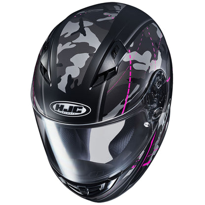 HJH114 CS-15 Songtan Full Face Helmet Pink M Size
