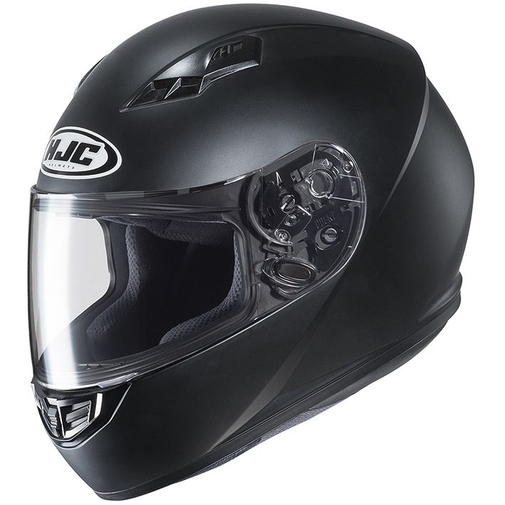 HJH133 DS-X1 ソリッド フルフェイスヘルメット セミフラットブラック Mサイズ