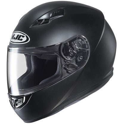 HJH133 DS-X1 ソリッド フルフェイスヘルメット セミフラットブラック Mサイズ