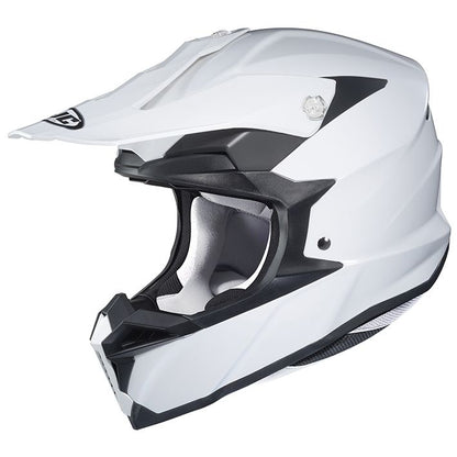 HJH176 i50 Solid Full Face Helmet White S Size