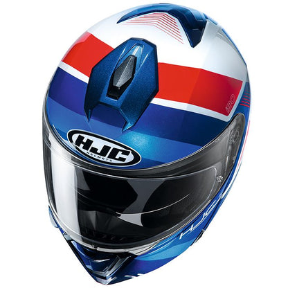HJH190 i90 Hollen Modular Helmet Blue/Red XL Size