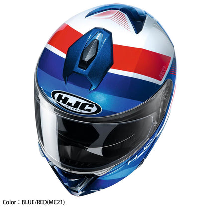 HJH190 i90 Hollen System Helmet Black/Red L Size
