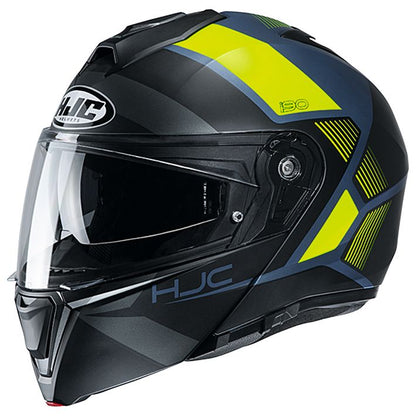 HJH190 i90 ホレン システムヘルメット ブラック/イエロー Mサイズ