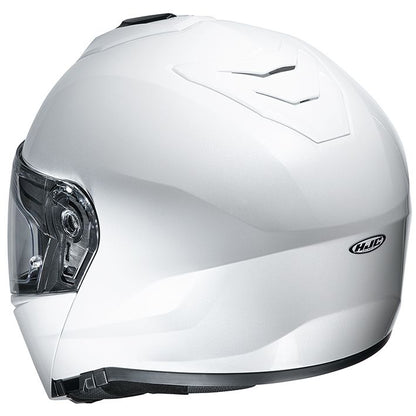 HJH191 i90ソリッド システムヘルメット パールホワイト Mサイズ