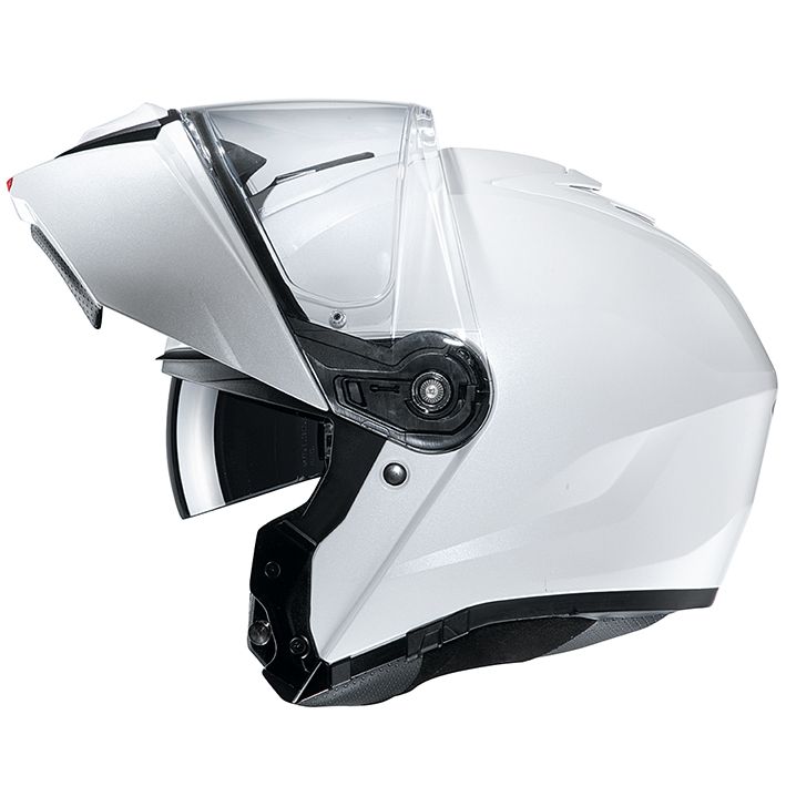 HJH191 i90ソリッド システムヘルメット パールホワイト Sサイズ