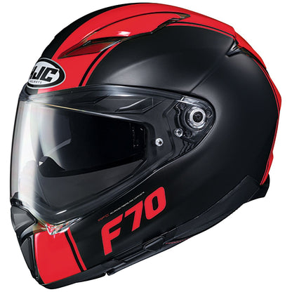 HJH194 F70 マーゴ フルフェイスヘルメット ブラック/レッド XLサイズ
