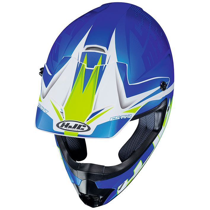HJH200 CS-MXII エリューション フルフェイスヘルメット ブラック/イエロー Mサイズ