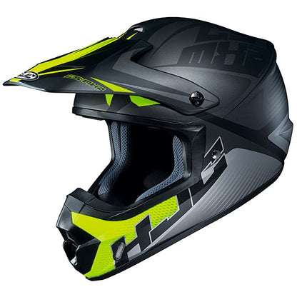HJH200 CS-MXII Elution Full Face Helmet Black/Yellow XL size