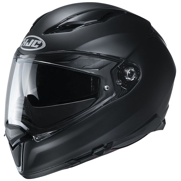 HJH205 F70 Solid Full-Face Helmet Semi Flat Black L Size