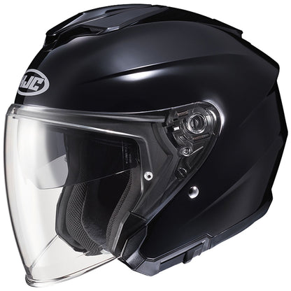 HJH214 i30 Solid Open Face Helmet Black L Size