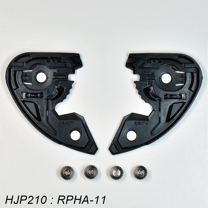 HJP210 ギアプレートセット HJ-26 RPHA11/RPHA70 ヘルメット用補修部品