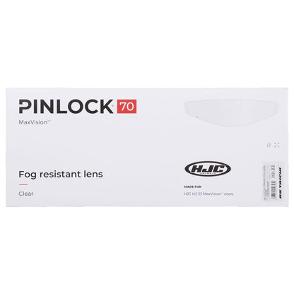 HJP258 アンチフォグレンズ/PINLOCK-70 クリア HJ-33対応 ヘルメット用補修部品