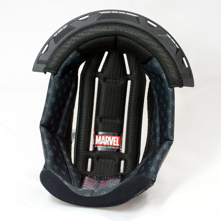 HJP425 インナーライナー グレー(プリントロゴ) M(7mm) RPHA11 MARVEL/マーベル 標準 ヘルメット用補修部品