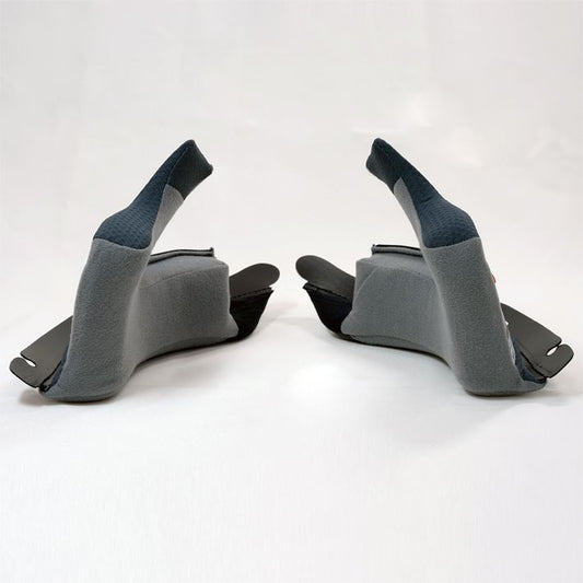 HJP432 チークパッド グレー(無地) 40mm(S-XL) RPHA11 オプション ヘルメット用補修部品