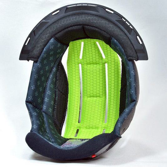 HJP461 インナーライナー グレー(プリントロゴ)/グリーン 18mm(L/XL) RPHA11 ミリタリーモンスター オプション ヘルメット用補修部品