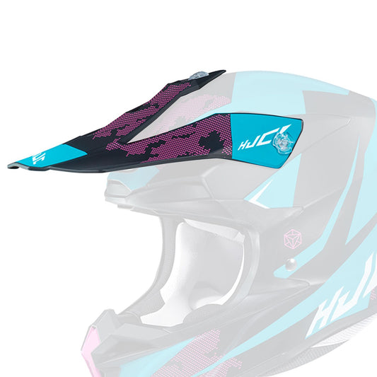 HJP621 バイザー ブルー ワンサイズ i50 トナ ヘルメット用補修部品