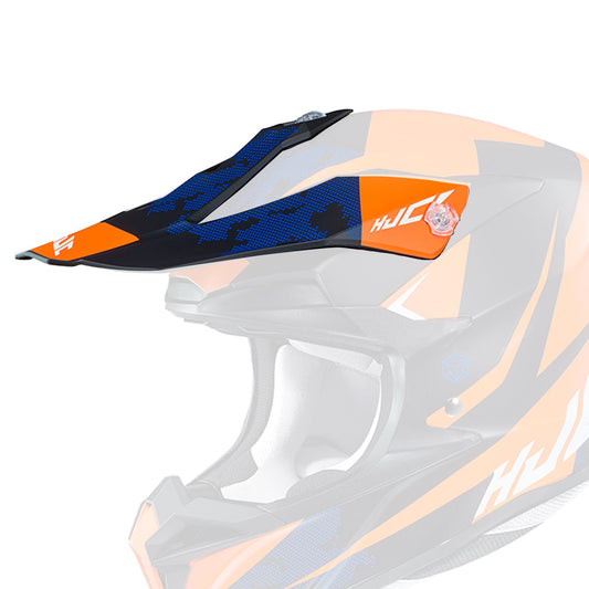 HJP621 バイザー オレンジ ワンサイズ i50 トナ ヘルメット用補修部品