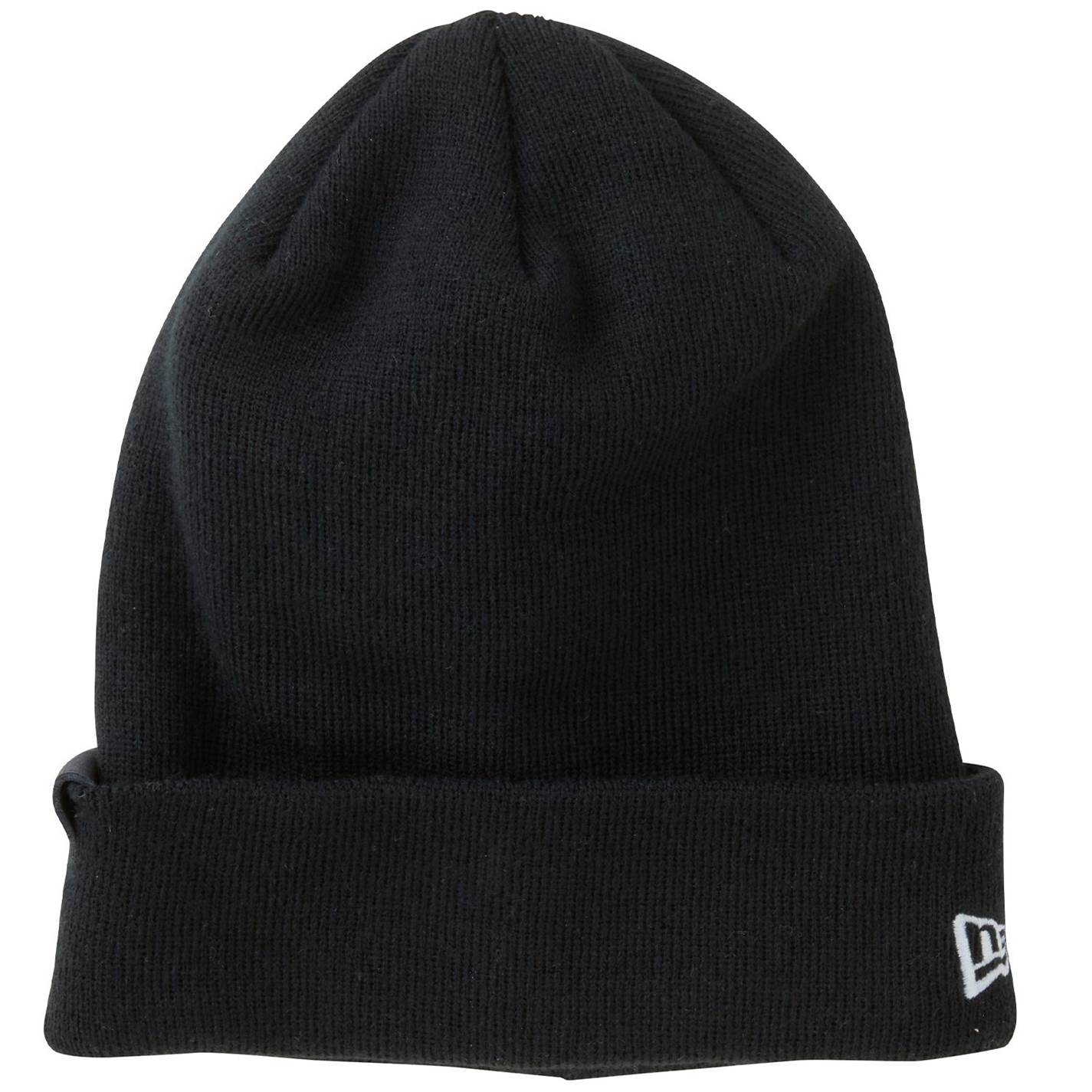 NEC003 BASIC CUFF KNIT タグブラック