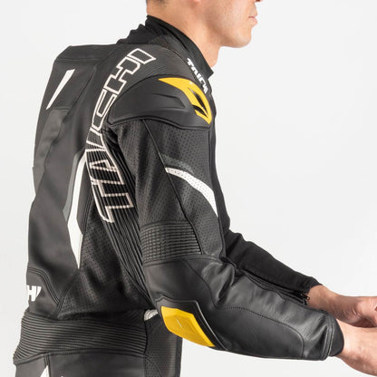 NXL307 GP-WRX R307 レーシングスーツ ブラック/ホワイト/レッド Lサイズ