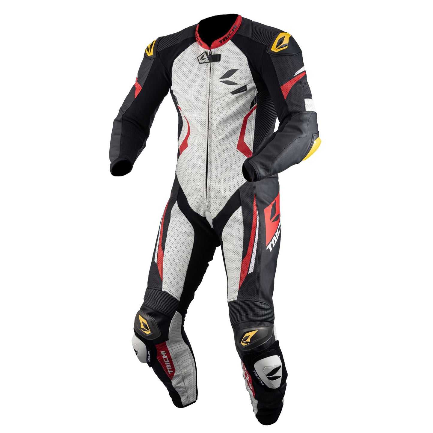 NXL307 GP-WRX R307 レーシングスーツ レディース ブラック/ホワイト/レッド WLサイズ