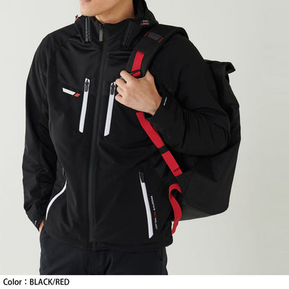 RSB278 WP バックパック ブラック/レッド 25L