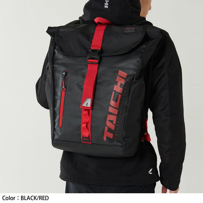 RSB278 WP バックパック ブラック/レッド 25L