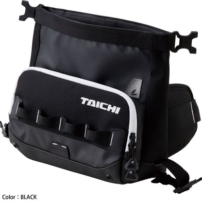 RSB279 WP ヒップバッグ ブラック/レッド 5L