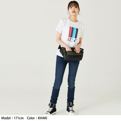 RSB279 WP ヒップバッグ ブラック/レッド 5L