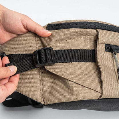 RSB285 ウエストバッグ ブラック/ホワイト 5L