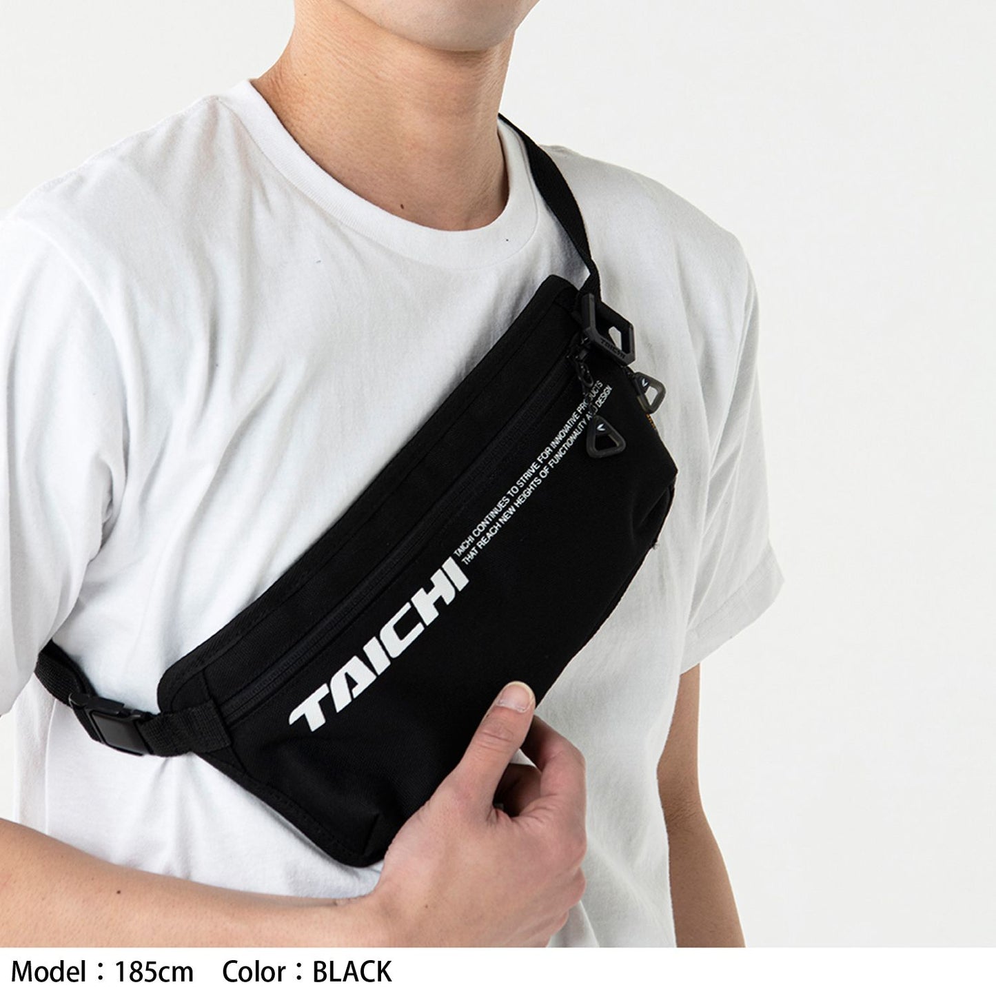 RSB286 Body Pouch Charcoal 1L