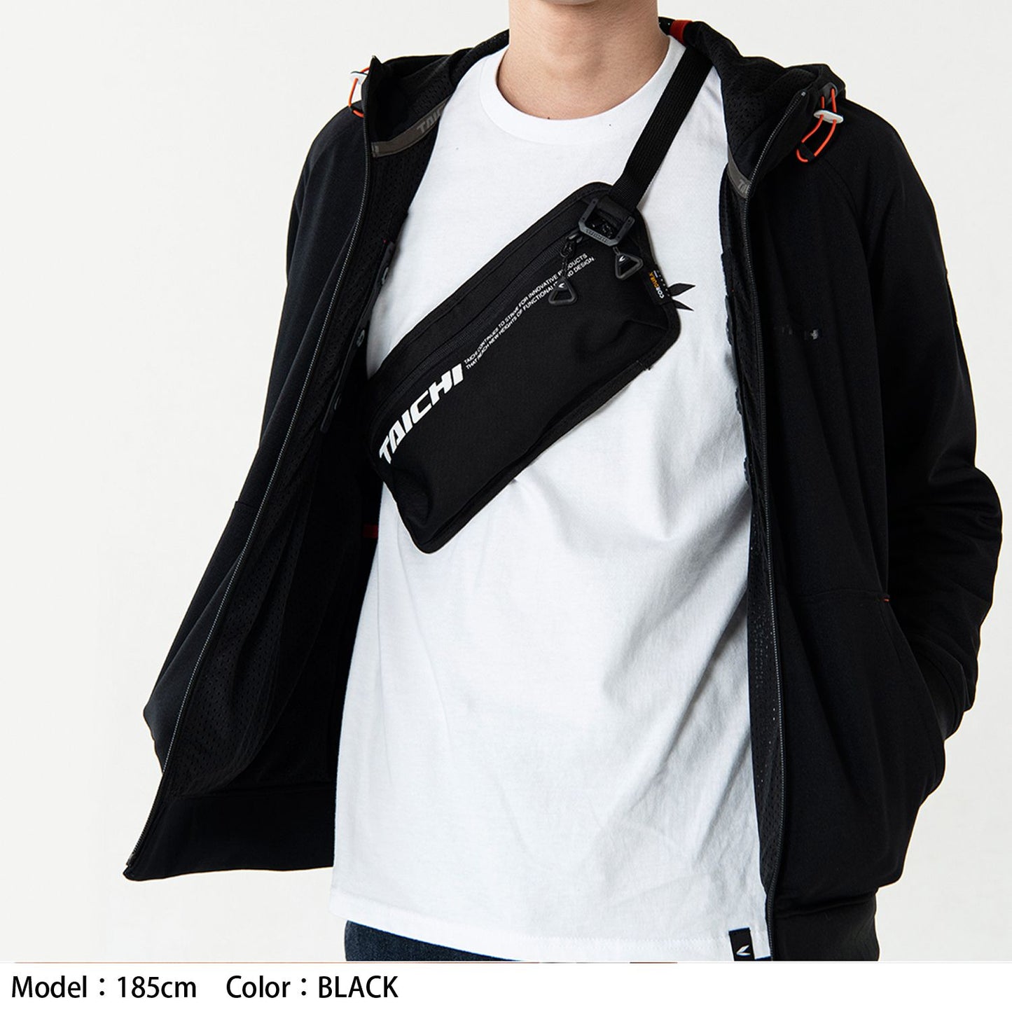 RSB286 Body Pouch Charcoal 1L