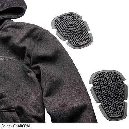 RSJ330 Cordura Hoodie Heather Gray M Size
