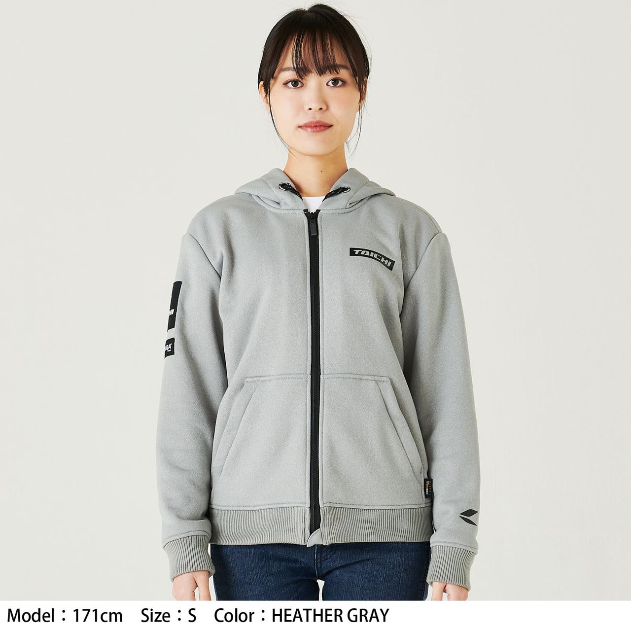 RSJ330 Cordura Hoodie Heather Gray M Size