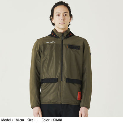 RSJ334 エアー フリップパーカ ブラック XXLサイズ