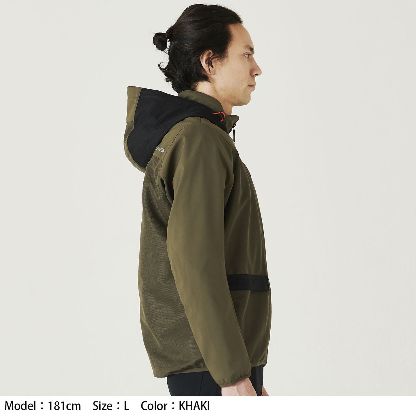 RSJ334 エアー フリップパーカ ブラック XXLサイズ