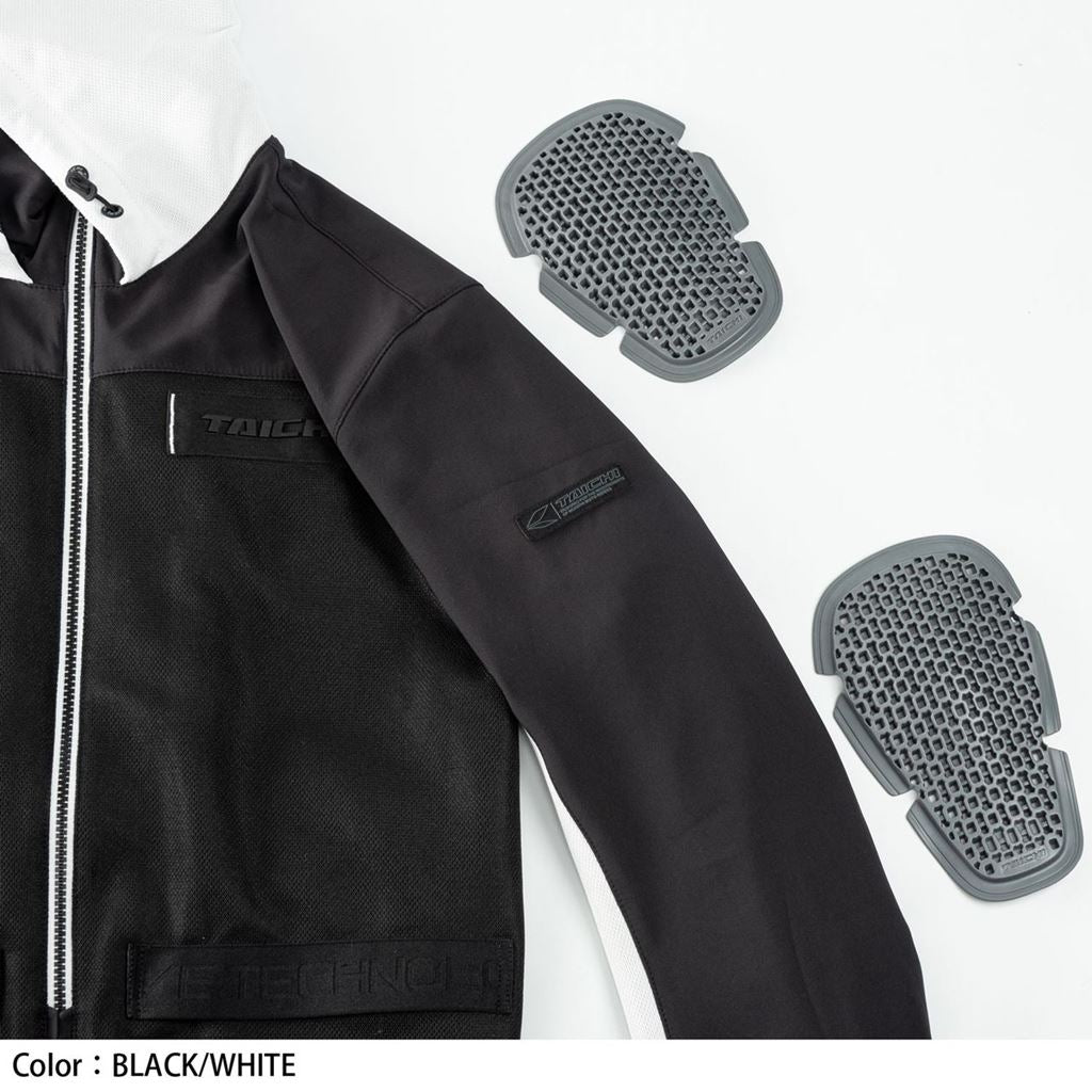 RSJ334 エアー フリップパーカ ブラック/グレー Lサイズ