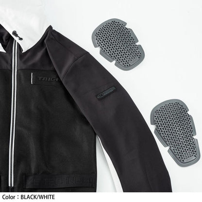 RSJ334 エアー フリップパーカ ブラック/グレー Lサイズ