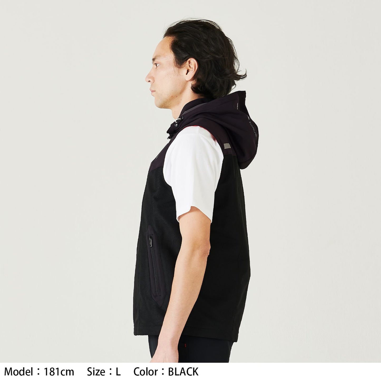 RSJ337 プロテクション メッシュベスト ブラック Mサイズ