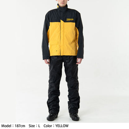 RSR048 ドライマスター レインスーツ イエロー Lサイズ