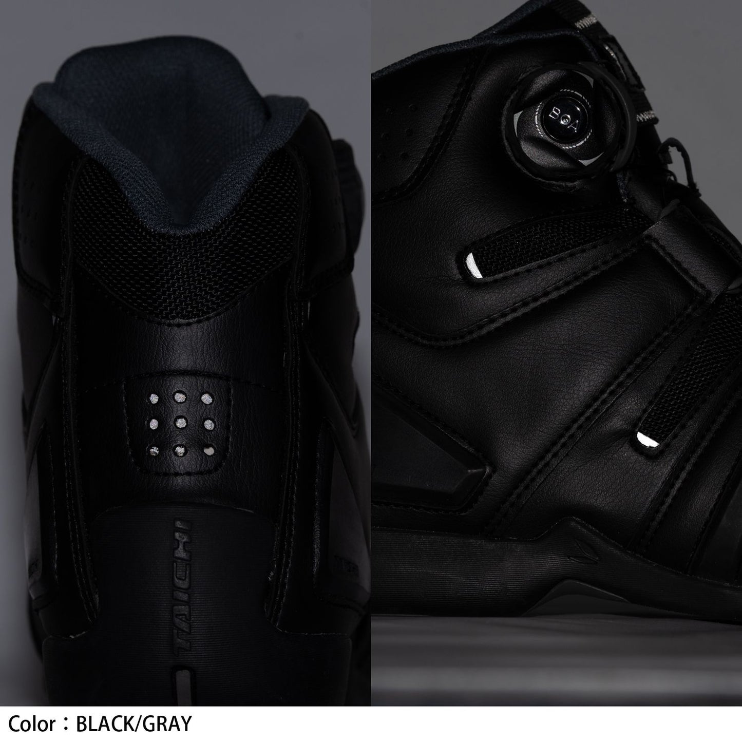 RSS006 006 Drymaster BOA Riding Shoes Black/Gray 26.5cm